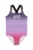 Converse costum de baie dintr-o bucată pentru copii culoarea violet, 4CD418