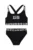 Converse costum de baie pentru copii din două piese culoarea negru, 3CD457