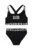 Converse costum de baie pentru copii din două piese culoarea negru, 3CD457