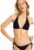 Costum de baie cu sutien triunghiular si slip brazilian