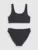 Costum de baie două piese pentru fete – negru