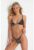 Costum de baie in doua piese cu animal print