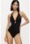 Costum de baie intreg cu decolteu in V Midnight