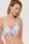Desigual Sutien de baie culoarea alb, cupa rigidizata