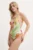 Desigual costum de baie dintr-o bucată BELICE TROPI ONE P. culoarea bej, cupa usor rigidizata, 25SWMK07