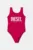 Diesel costum de baie dintr-o bucată pentru copii MIATIS SWIMSUIT culoarea roz, J02296