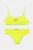 Diesel costum de baie pentru copii din două piese MNALAX SWIMSUIT culoarea galben, J02297