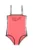 Dkny costum de baie dintr-o bucată pentru copii culoarea rosu