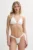 Elisabetta Franchi costum de baie din două piese culoarea alb, cupa moale, CS66B51E2
