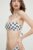 Elisabetta Franchi costum de baie din două piese culoarea bej, cupa moale