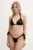 Elisabetta Franchi costum de baie din două piese culoarea negru, cupa moale, CS66B51E2