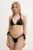Elisabetta Franchi costum de baie din două piese culoarea negru, cupa moale, CS66B51E2