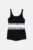 Fila costum de baie pentru copii din două piese STETTFELD culoarea negru, FAT0687
