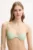 Filippa K sutien de baie culoarea verde, cupa moale, 31185