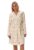 Halat de baie dama –  Fleece – Alb