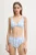 Hollister Co. chiloti de baie culoarea alb, KI311-5160