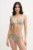 Hollister Co. sutien de baie culoarea verde, cupa usor rigidizata, KI311-5135