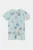 Jamiks costum de baie pentru bebeluși NINO culoarea turcoaz, JLH095