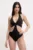 Just Cavalli costum de baie culoarea negru, cupa moale, 78PAYB08 CJLB4