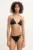 K-Way costum de baie din două piese culoarea negru, cupa moale, K8134FW