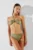 Karl Lagerfeld chiloti de baie culoarea verde, A1W46019