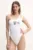 Karl Lagerfeld costum de baie dintr-o bucată culoarea negru, cupa moale