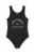 Karl Lagerfeld costum de baie dintr-o bucată pentru copii culoarea negru, Z30444