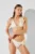 Karl Lagerfeld sutien de baie culoarea alb, cupa moale, A2W46056
