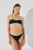 Karl Lagerfeld sutien de baie culoarea negru, cupa moale, A2W46018