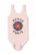 Kenzo Kids costum de baie dintr-o bucată pentru copii culoarea portocaliu, K60981
