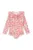 Konges Sløjd costum de baie dintr-o bucată pentru copii MANUCA LS SWIMSUIT GRS culoarea roz, KS103263