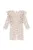 Konges Sløjd costum de baie pentru copii MANUCA FRILL ONESIE GRS culoarea bej, KS102511