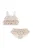 Konges Sløjd costum de baie pentru copii din două piese MANUCA FRILL BIKINI GRS culoarea bej, KS102510