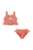 Konges Sløjd costum de baie pentru copii din două piese SOLINE BIKINI culoarea rosu, KS102495