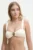 Kurt Geiger London sutien de baie CHELSEA culoarea bej, cupa usor rigidizata, 4378010609