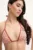 Lacoste sutien de baie culoarea portocaliu, cupa moale, MF9588