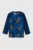 Lego longsleeve de baie pentru copii culoarea albastru marin