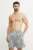 Les Deux pantaloni scurți de baie culoarea turcoaz, LDM540029