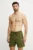 Les Deux pantaloni scurti de baie culoarea verde