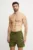 Les Deux pantaloni scurti de baie culoarea verde