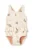 Liewood costum de baie dintr-o bucată pentru bebeluși Amina Baby Printed Swimsuit culoarea bej, LW19981