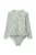 Liewood costum de baie dintr-o bucată pentru bebeluși Sille Baby Seersucker Swimsuit culoarea verde, LW20191