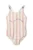 Liewood costum de baie dintr-o bucată pentru copii Suna Stripe Swimsuit culoarea roz, LW19673