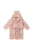Liewood halat de baie din bumbac pentru copii Lily Bathrobe culoarea roz, LW12387