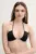 MC2 Saint Barth sutien de baie culoarea negru, cupă moale, DAH0002