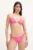 MC2 Saint Barth sutien de baie culoarea roz, cupa usor rigidizata, SAG0001