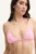 MC2 Saint Barth sutien de baie culoarea roz, cupa usor rigidizata, SAG0001