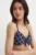 MICHAEL Michael Kors sutien de baie HALTER BIKINI TOP culoarea albastru marin, cupa usor rigidizata, MM7N050