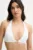 MICHAEL Michael Kors sutien de baie culoarea alb, cupa usor rigidizata, MM62201
