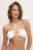 MICHAEL Michael Kors sutien de baie culoarea alb, cupa usor rigidizata, MM7M327